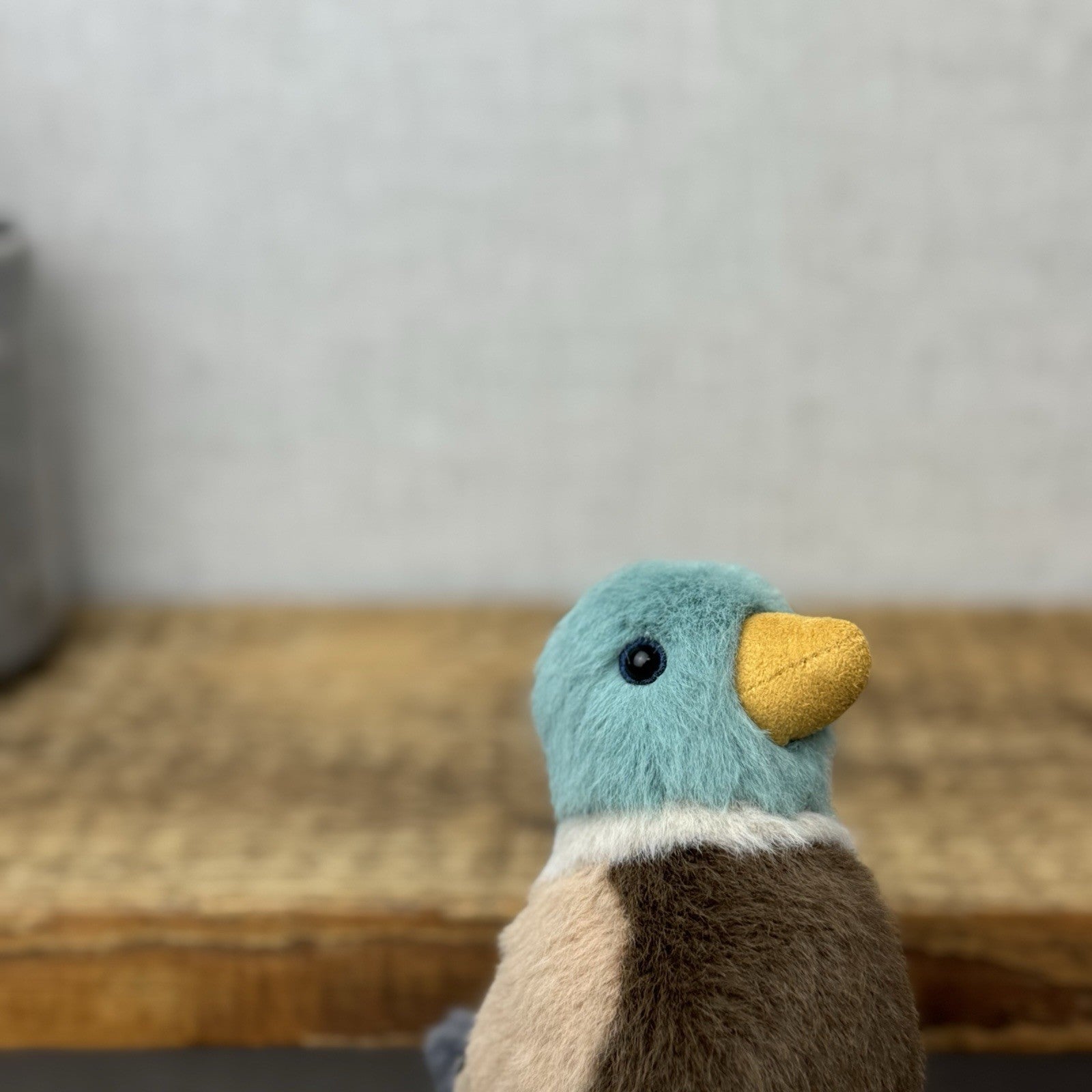 Jellycat Birdling Duck - Mallard Pocket Size Fluffy Bird Plush Retired 5" (#2)