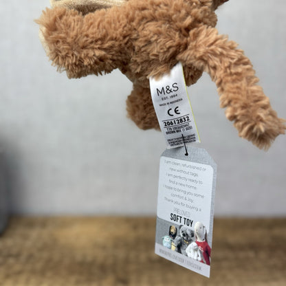 Marks & Spencer’s Monkey Soother - Fluffy Monkey Comforter Soft Toy NWOT 