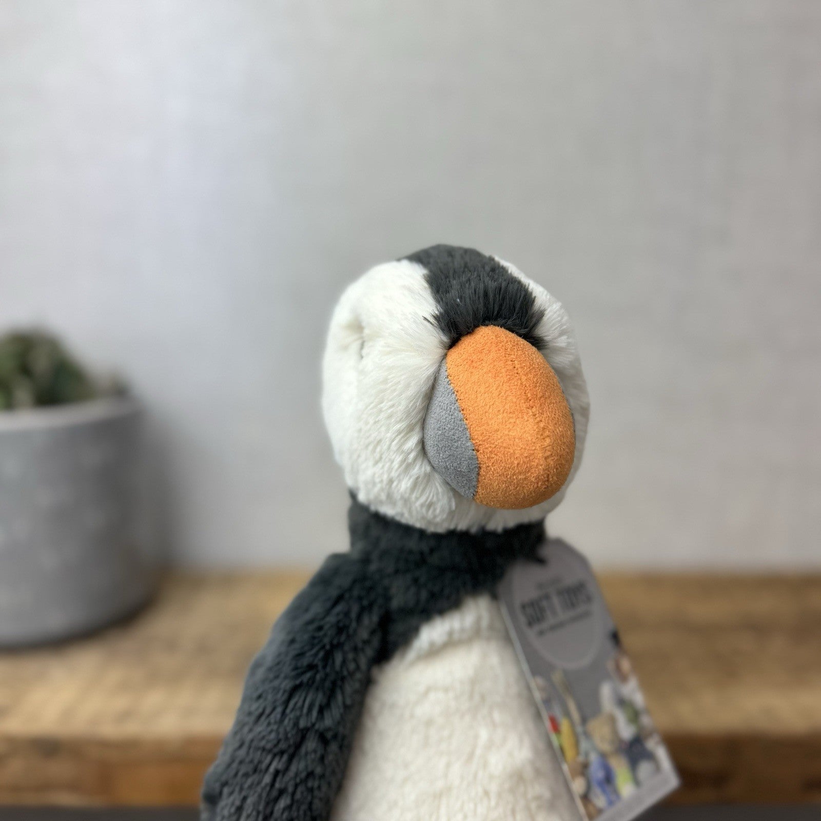 Jellycat Medium Bashful Puffin - Medium Soft Toy Beanie Rare Retired Beanie 12”