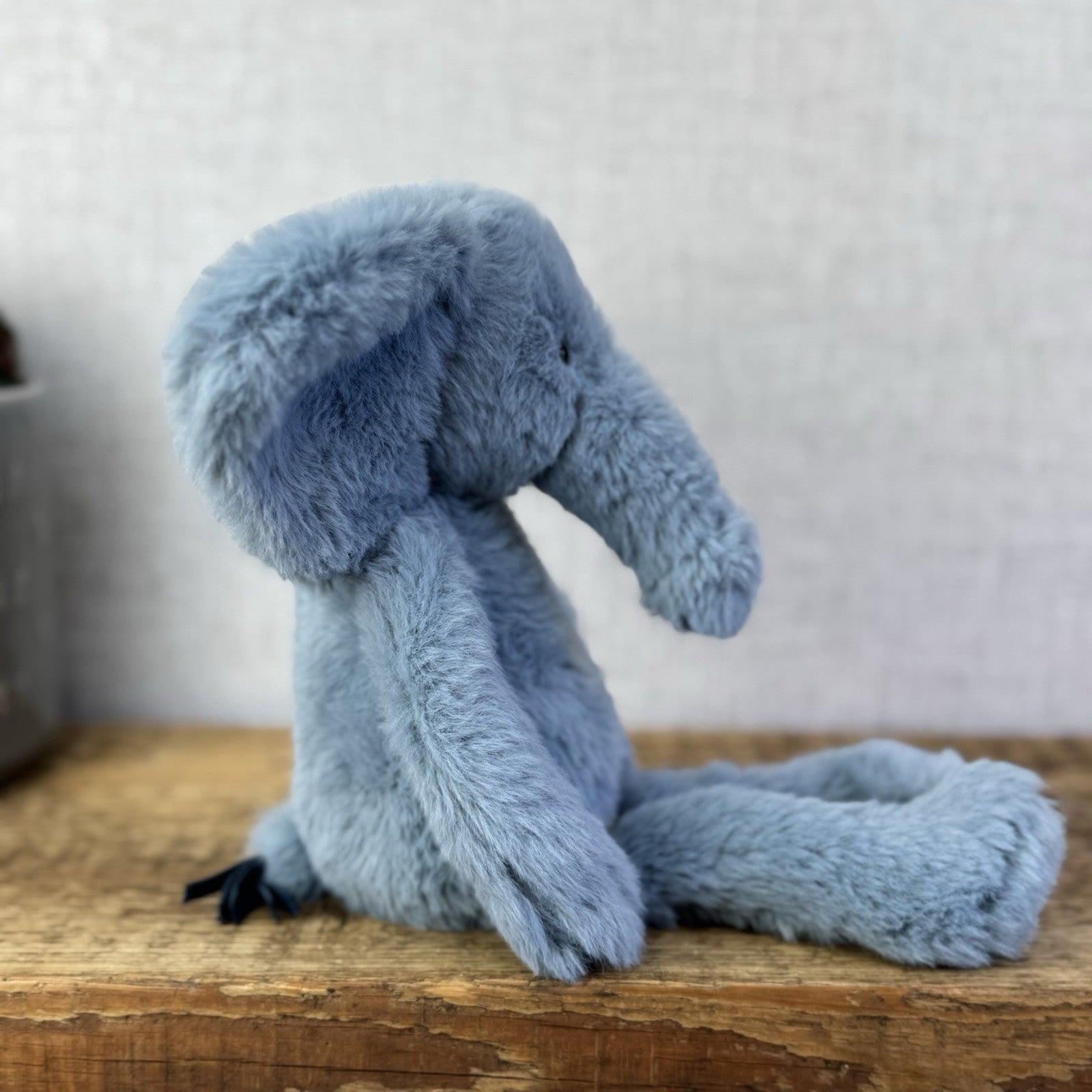 Jellycat Sweetie Elephant - Blue Fluffy Medium Elephant Soft Toy New With Tags