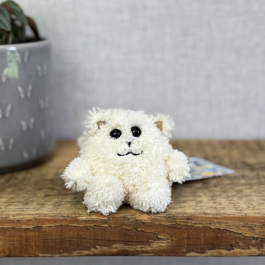 Jellycat Vintage Fat Cat - Vintage Small Beanbag Cat Rare Retired NWOT Mini 4”