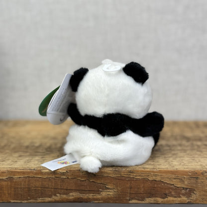 Aurora Bamboo Panda - Mini Panda Soft Toy - Palm Pals Mini Beanbag Plush