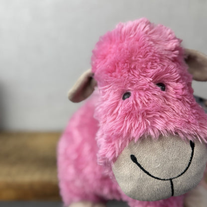 Bespoke Truffles Lamb/Sheep - Custom Pink Truffles Cushion 12"