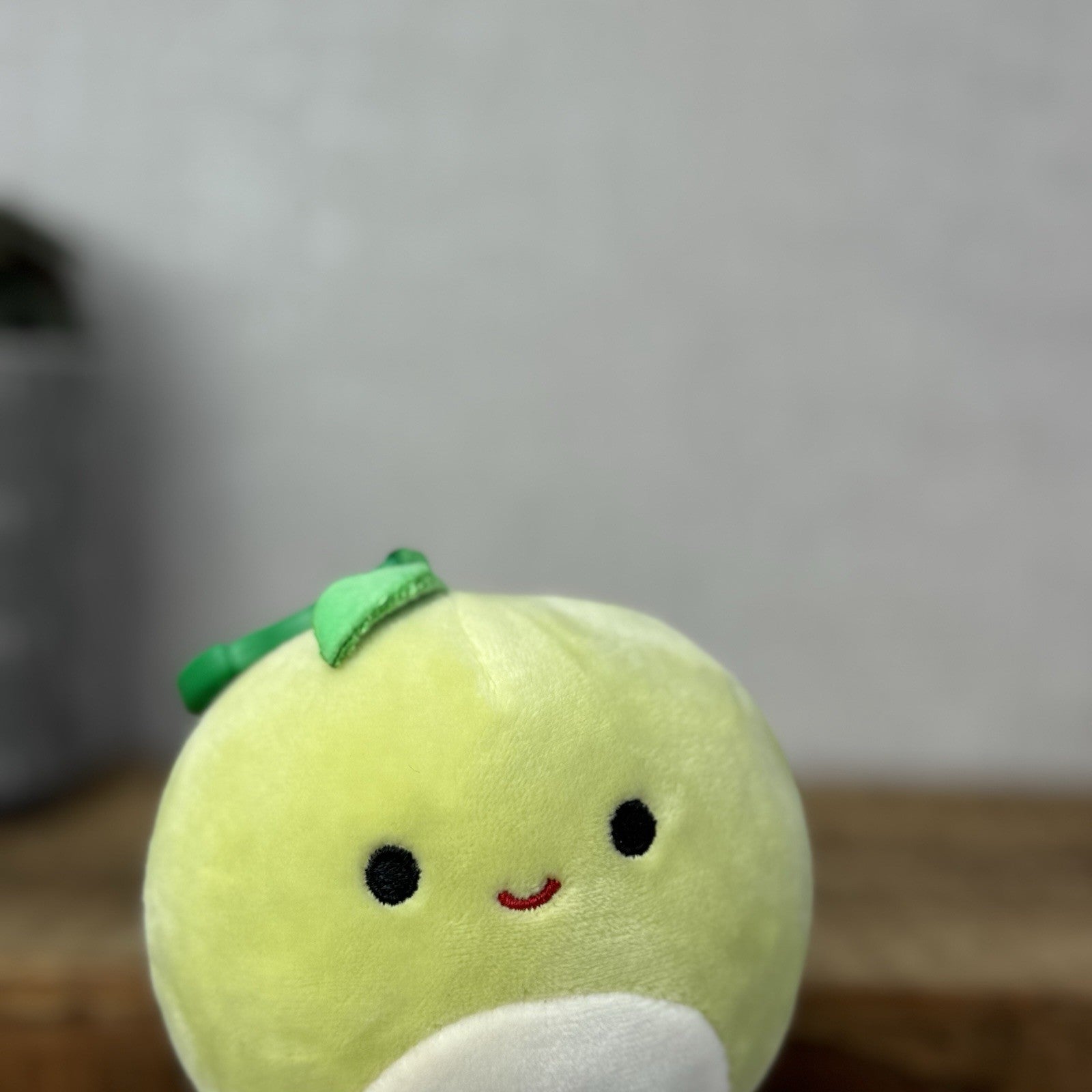 Squishmallow Keyring Clip Bagcharm - Apple Fruit Plush Keyring Ashley Apple 4"