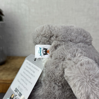 Jellycat Little Hudson Husky Soft Grey Husky Plush Dog Soft Toy Retired 11”