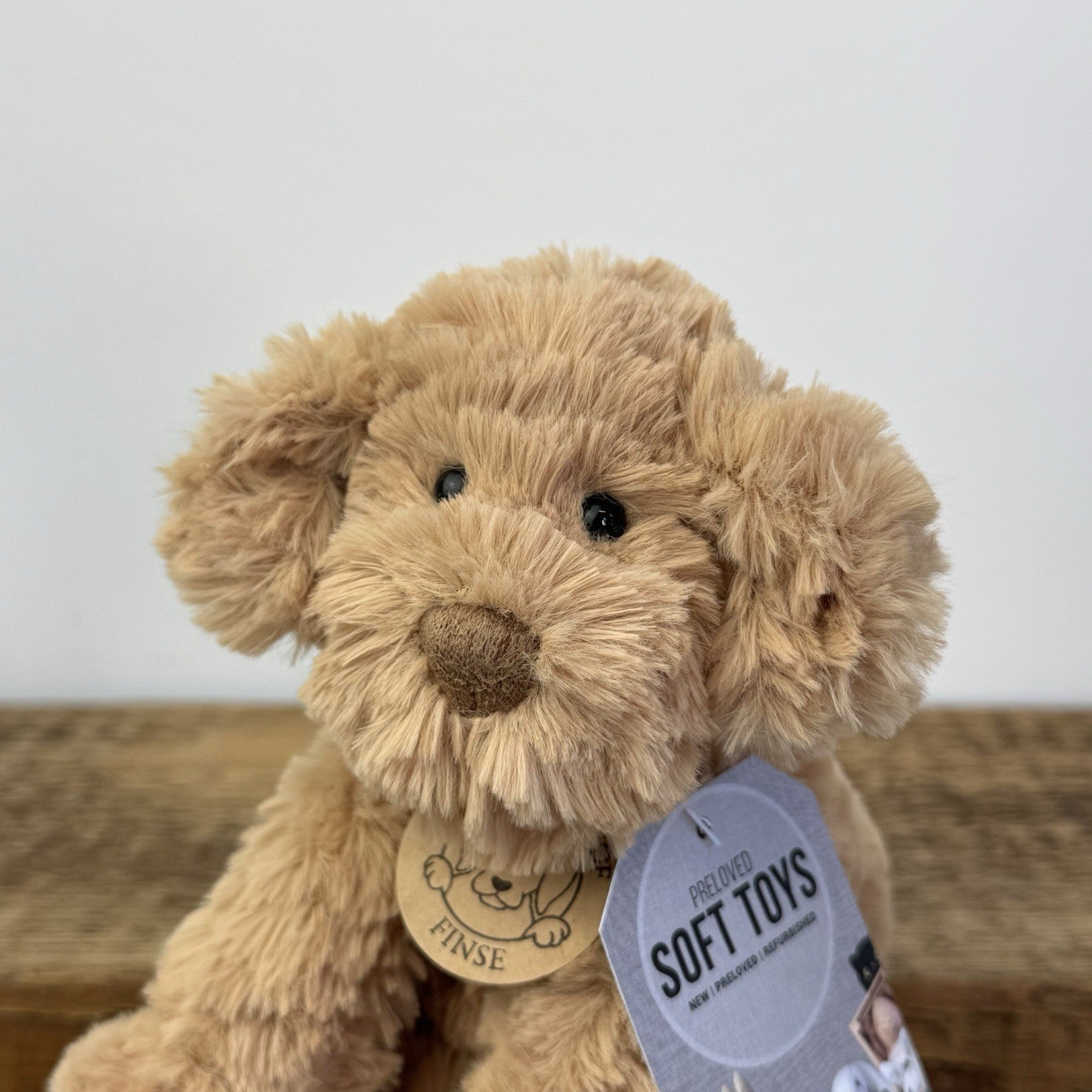 Jellycat Fuddlewuddle Puppy Small - World Of Finse Edition Small Size 6”