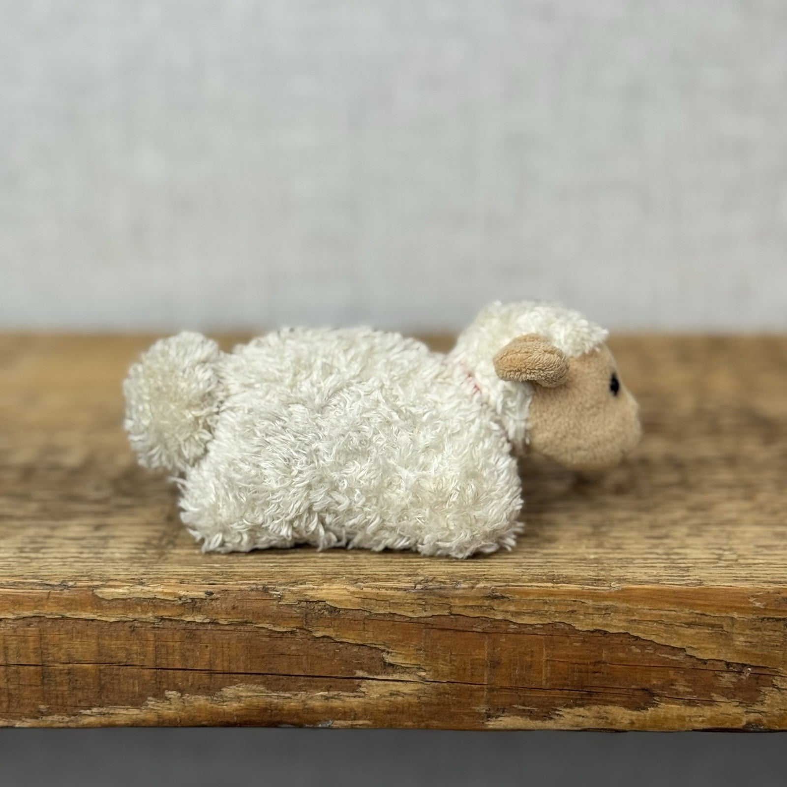Jellycat Rare Bobtail Sheep - Collectible Lamb Working Condition Tiny Vintage 4”