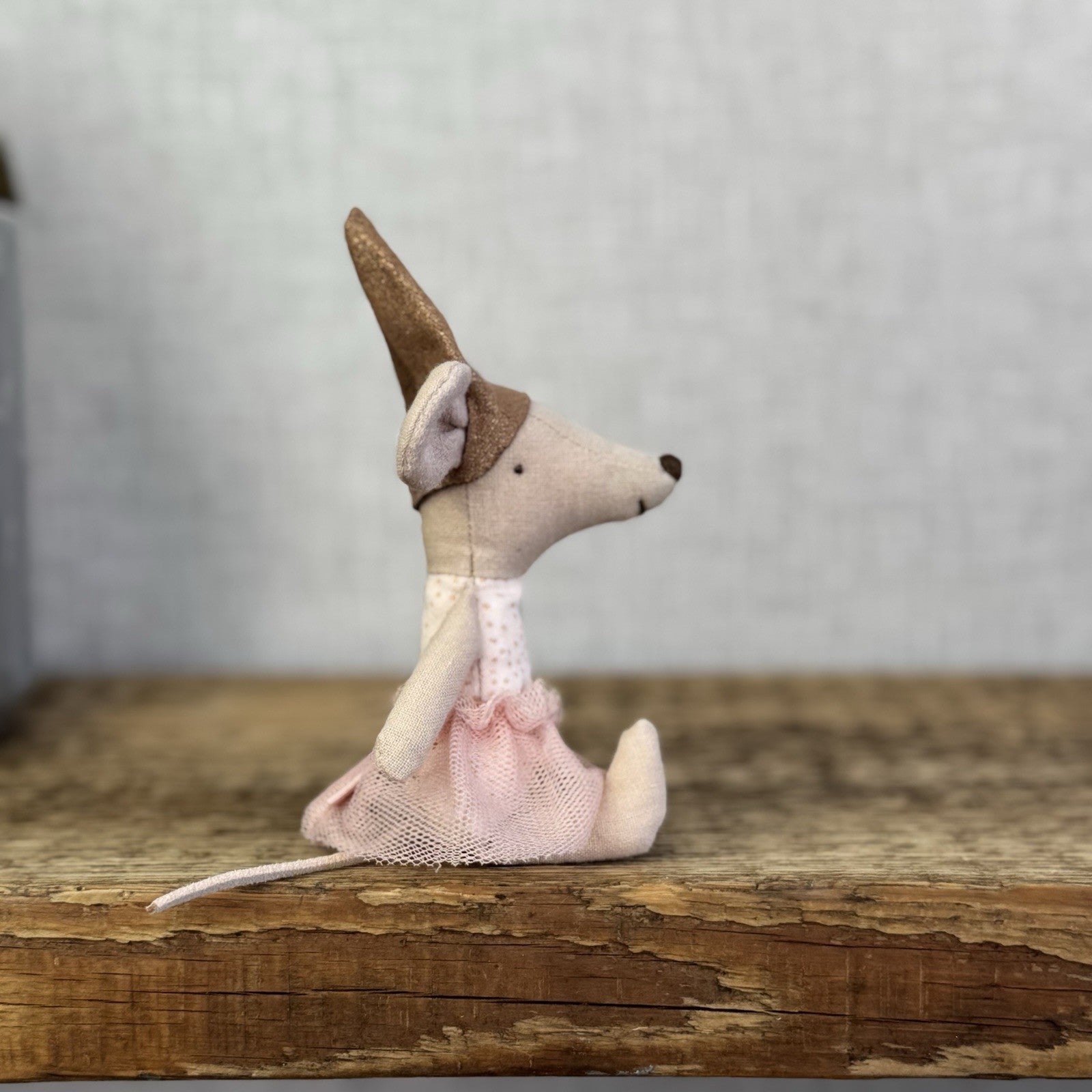 Maileg Toothfairy Mouse - Mouse OnlyFairy Mouse With Wand, Hat & Tutu
