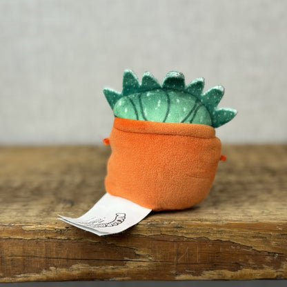 Squishmallow Micromallow - Oz The Succulent Plant Orange Mini Squish NWOT 
