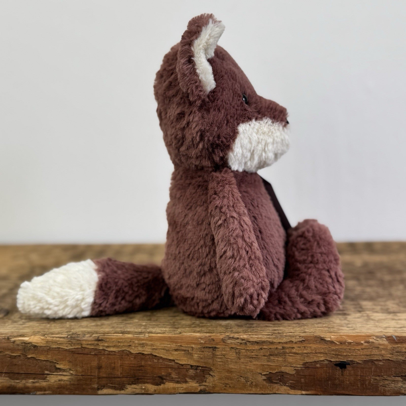 Jellycat Tumbletuft Fox - Retired Small Red Fox Soft Toy Beanie Soft Toy 7"