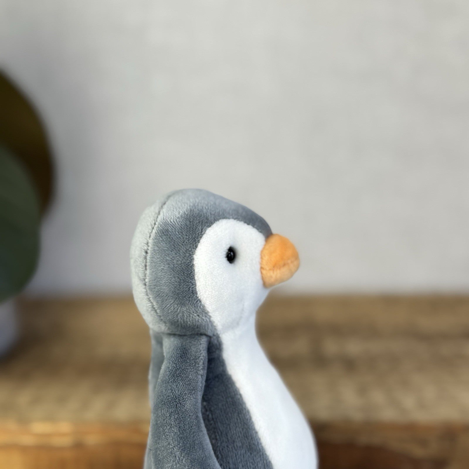 Jellycat My First Penguin Soother - Velour Small Beanie Penguin Soft Toy Rare 7”