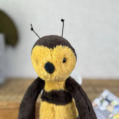 Jellycat Small Bashful Bee - Bumble Bee Plush Beanie Soft Toy Retired 8” (#2)