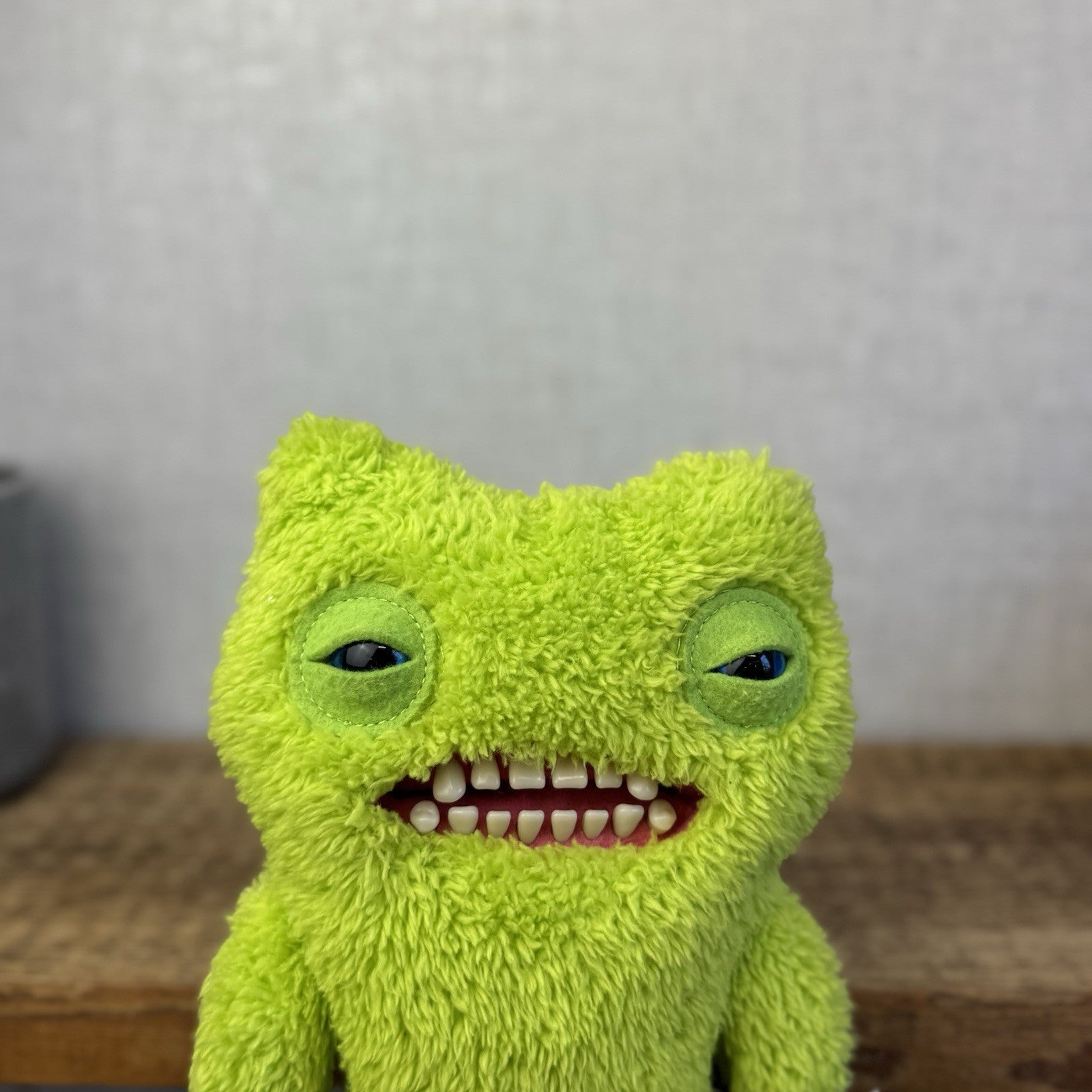 Fuggler Munch Munch Green Funny Ugly Monster Plush Retired Munch Munch Plush
