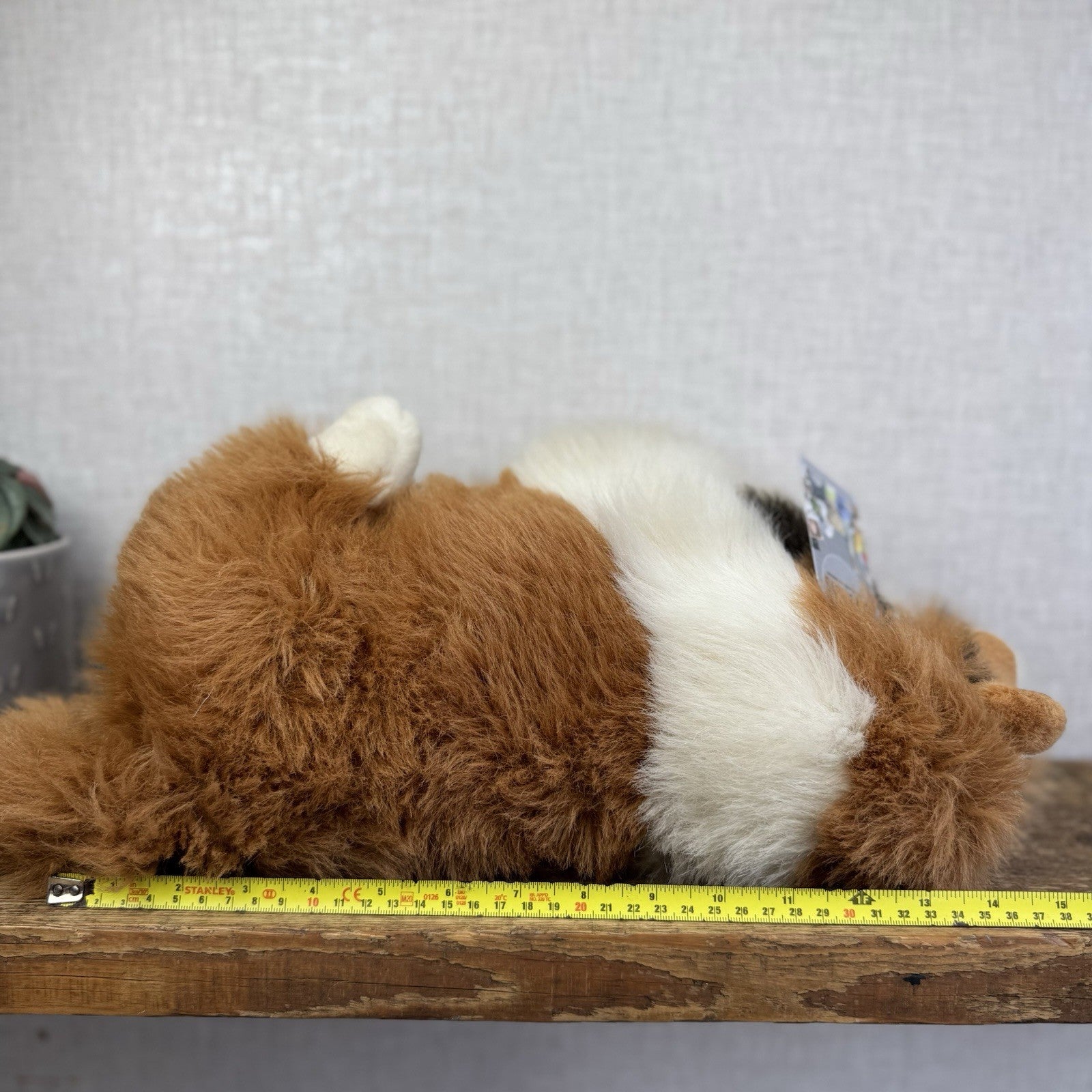 Chosun Vintage Realistic Rough Collie/Shetland Sheepdog Realistic Dog Plush 15"