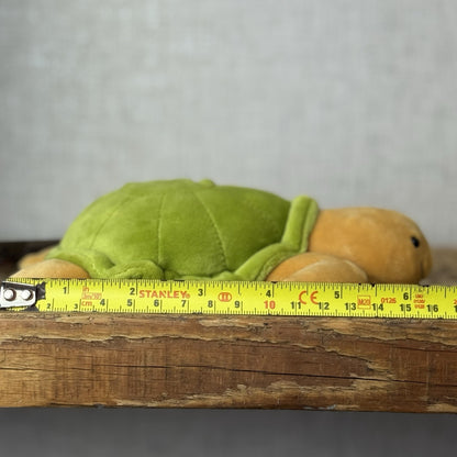 Jellycat Small CeeCee Turtle - Small Green Velour Turtle Beanie retired 6”