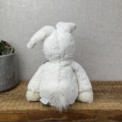 The Little White Company Beanie Bunny - Jellycat Collab White Slackajack Bunny