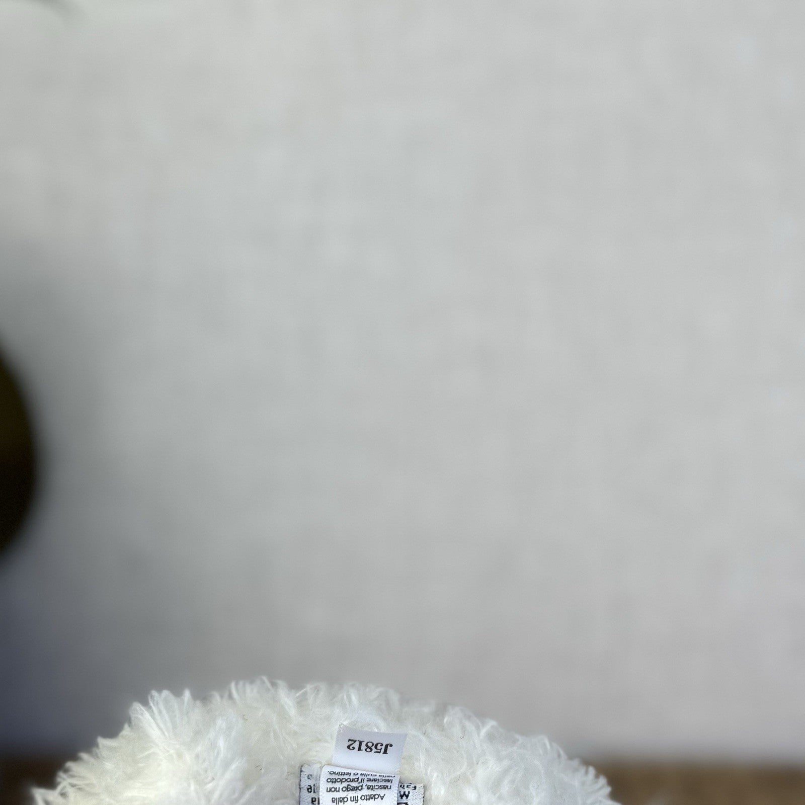 Jellycat Dumble Polar Bear Off White Large Curly Haired Big Eyed Polar Bear 14"