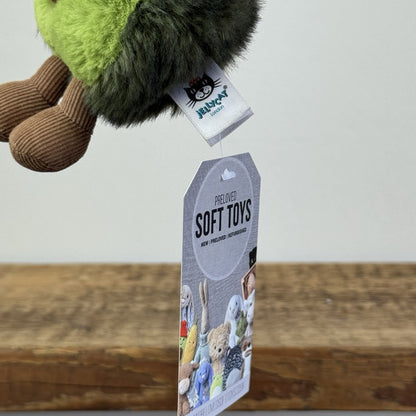 Jellycat Amuseable Cozi Avocado With Hat Plush Soft Toy - Teal Cozi Avacado NWOT