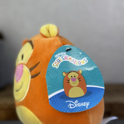 Squishmallow Disney Tigger 7.5" Swuishmallow Orange Tigger Squish Plush 