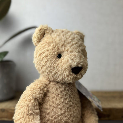 Jellycat Bumble Brown Bear - Medium Retired Bear - Little Jellycat Bear 12” NWOT