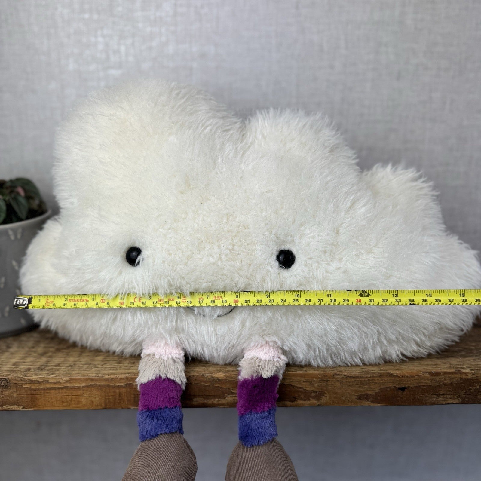 Jellycat Huge Amuseable Cloud Retired Rare (repaired/custom) Large 16”
