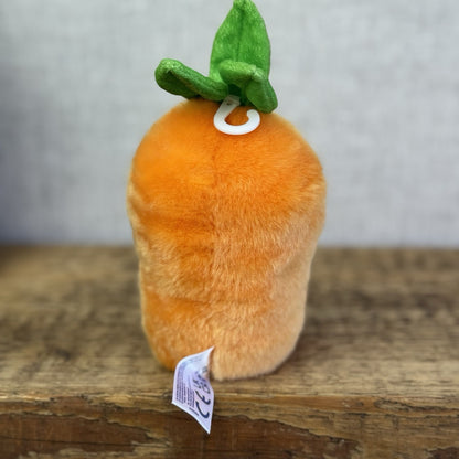 Aurora - Palm Pals Mini Beanbag Plush - Cheerful Carrot Mini Orange Carrot 5"