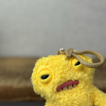 Fuggler Keychain - Funny Ugly Monster Keyring Squidge Budgie Fug Keyring Mini 5"
