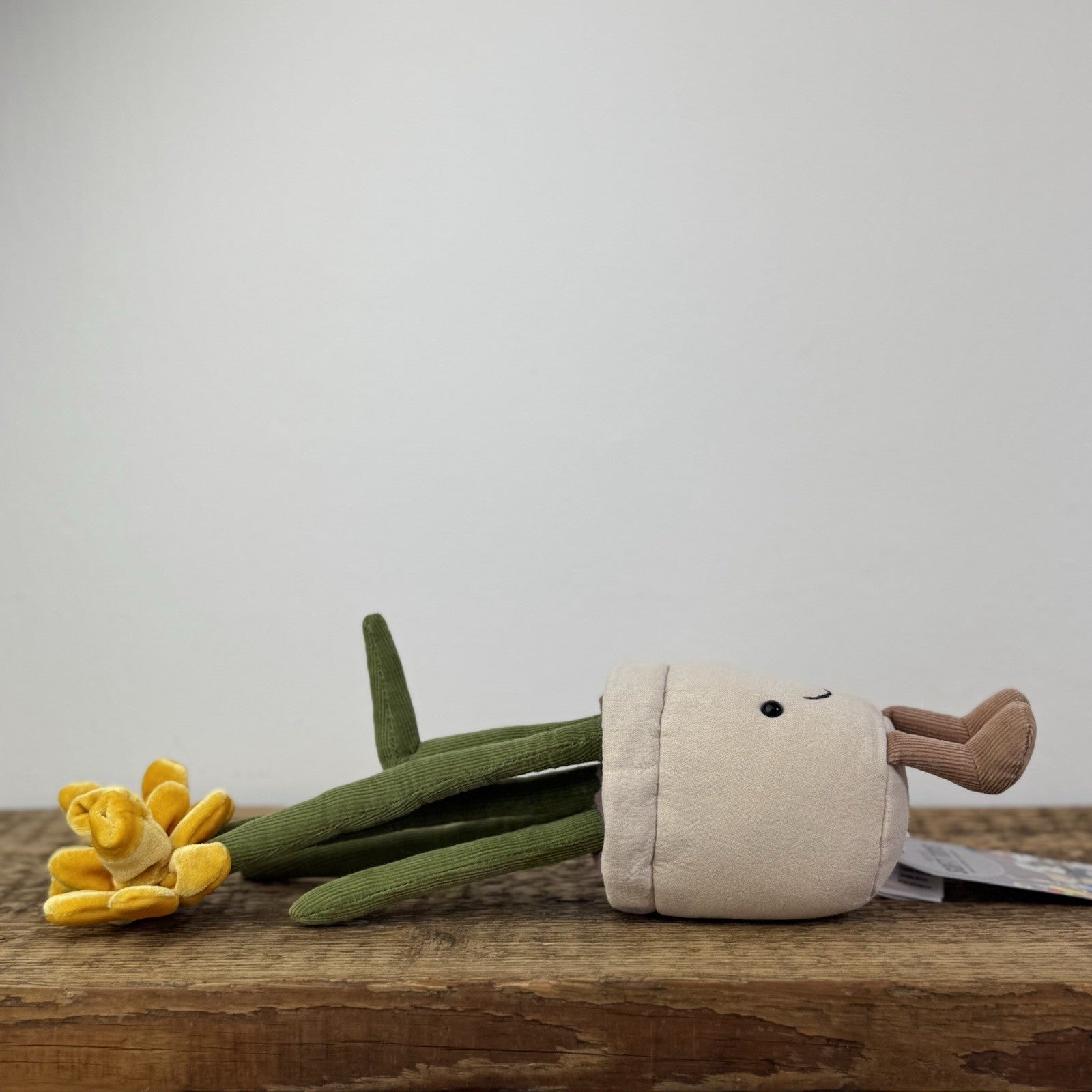 Jellycat Amuseable Daffodil - Plant Pot Soft Toy Retired Rare Collectible 