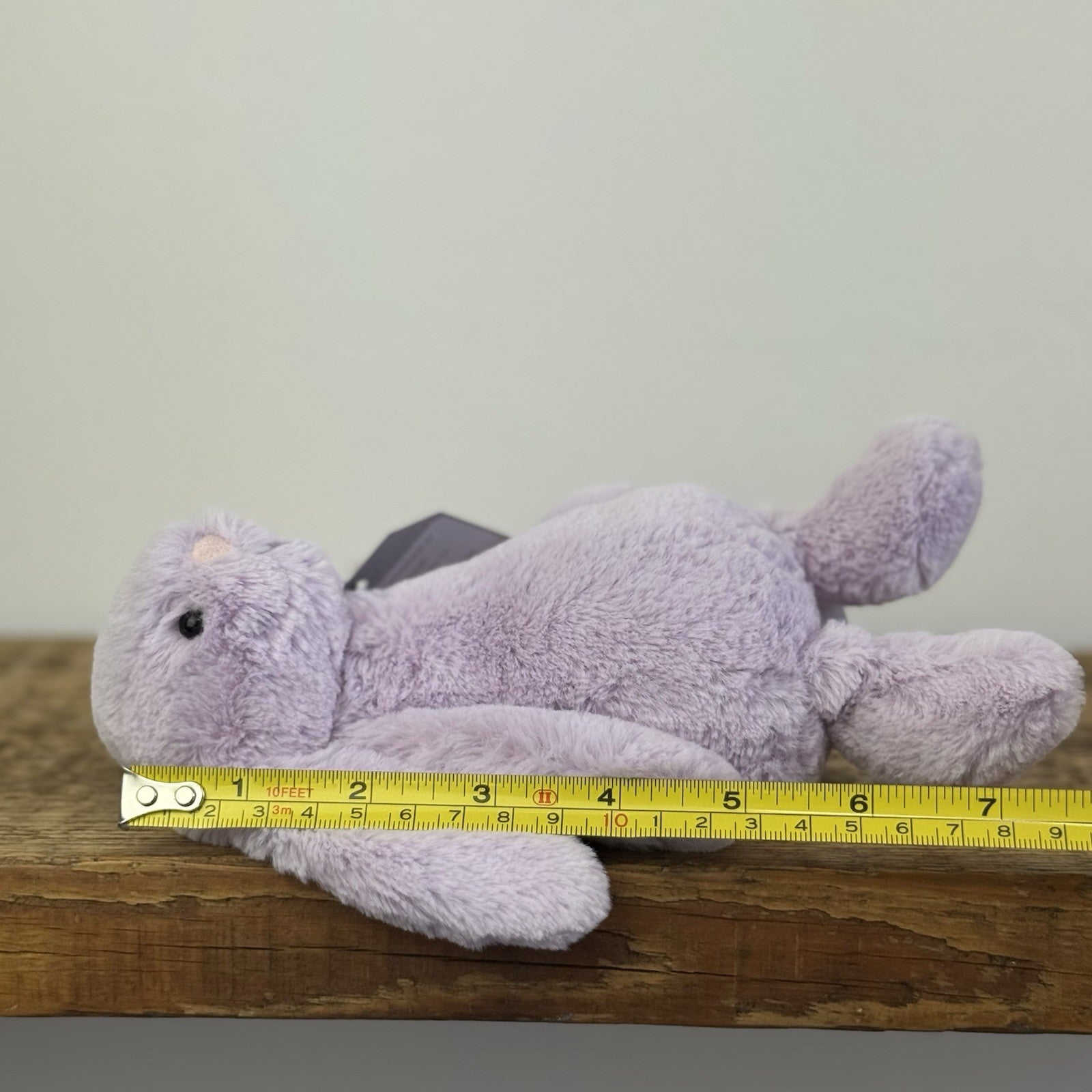 Jellycat Small Bashful Lilac Bunny - Small Light Purple Bunny Beanie Retired 8”