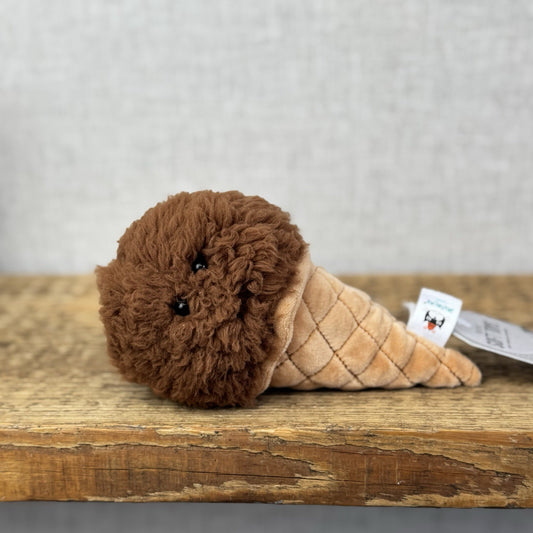 Jellycat Chocolate Ice Cream- Irresistible Ice Cream - Food Play Toy 7” (#2)