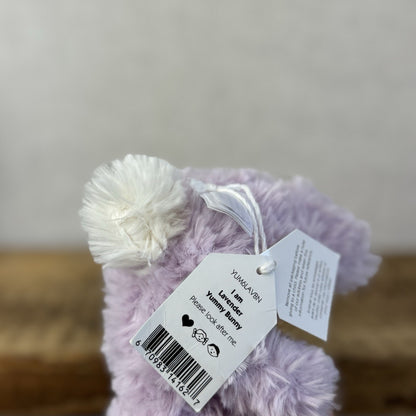 Jellycat Yummy Bunny Lavender Bunny Rabbit - Mini Light Purple Lilac Rabbit Tags