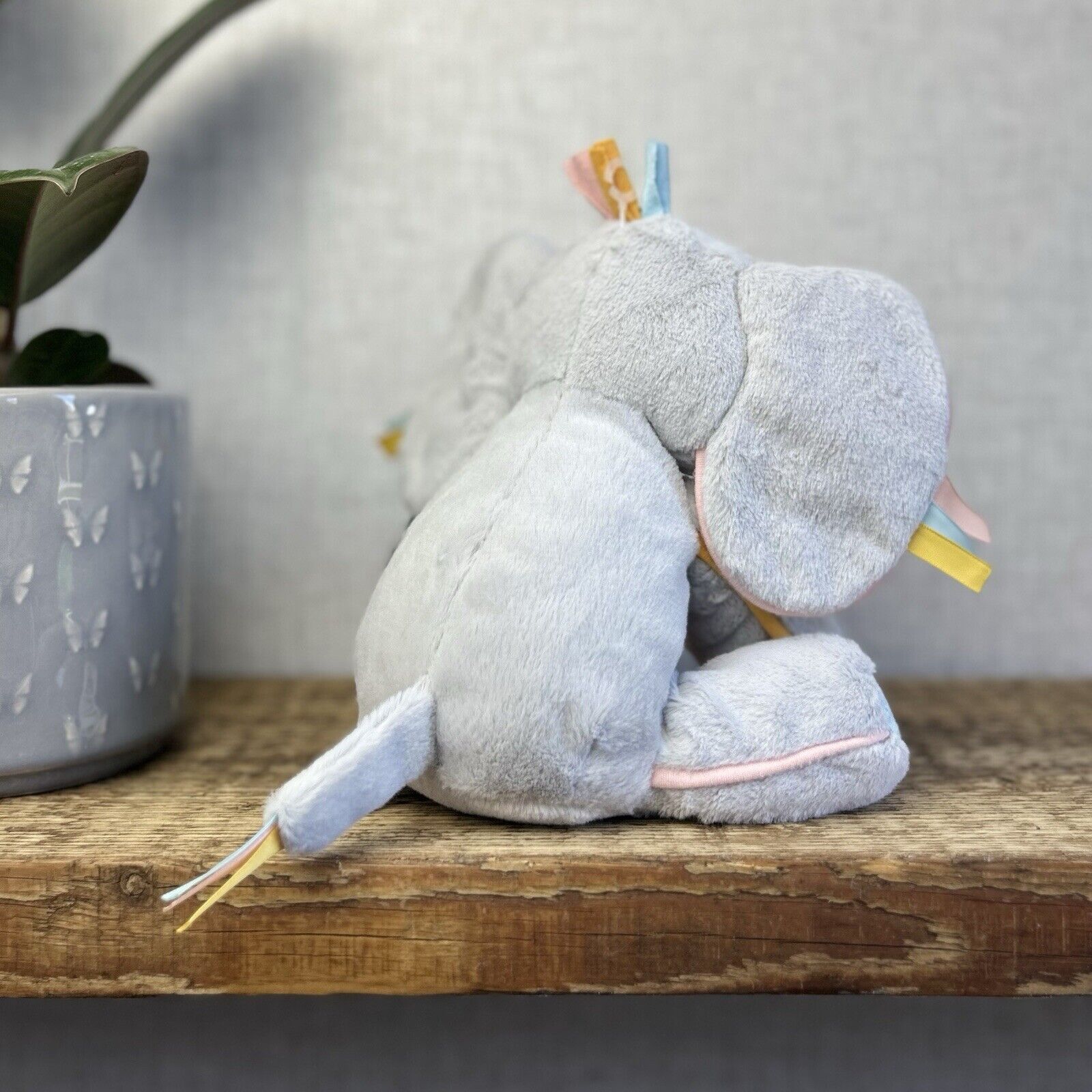 Jellycat Elephant Activity Soft Sensory Baby Toy - Peek A Boo Elly - Baby Toy