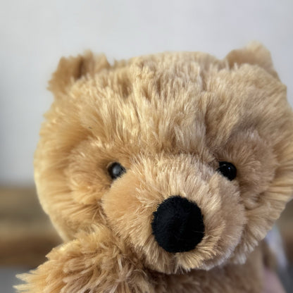 Barbara Bukowsk Vintage Floppy Bear - Golden Bear Beanie Large Rare Plush 15”