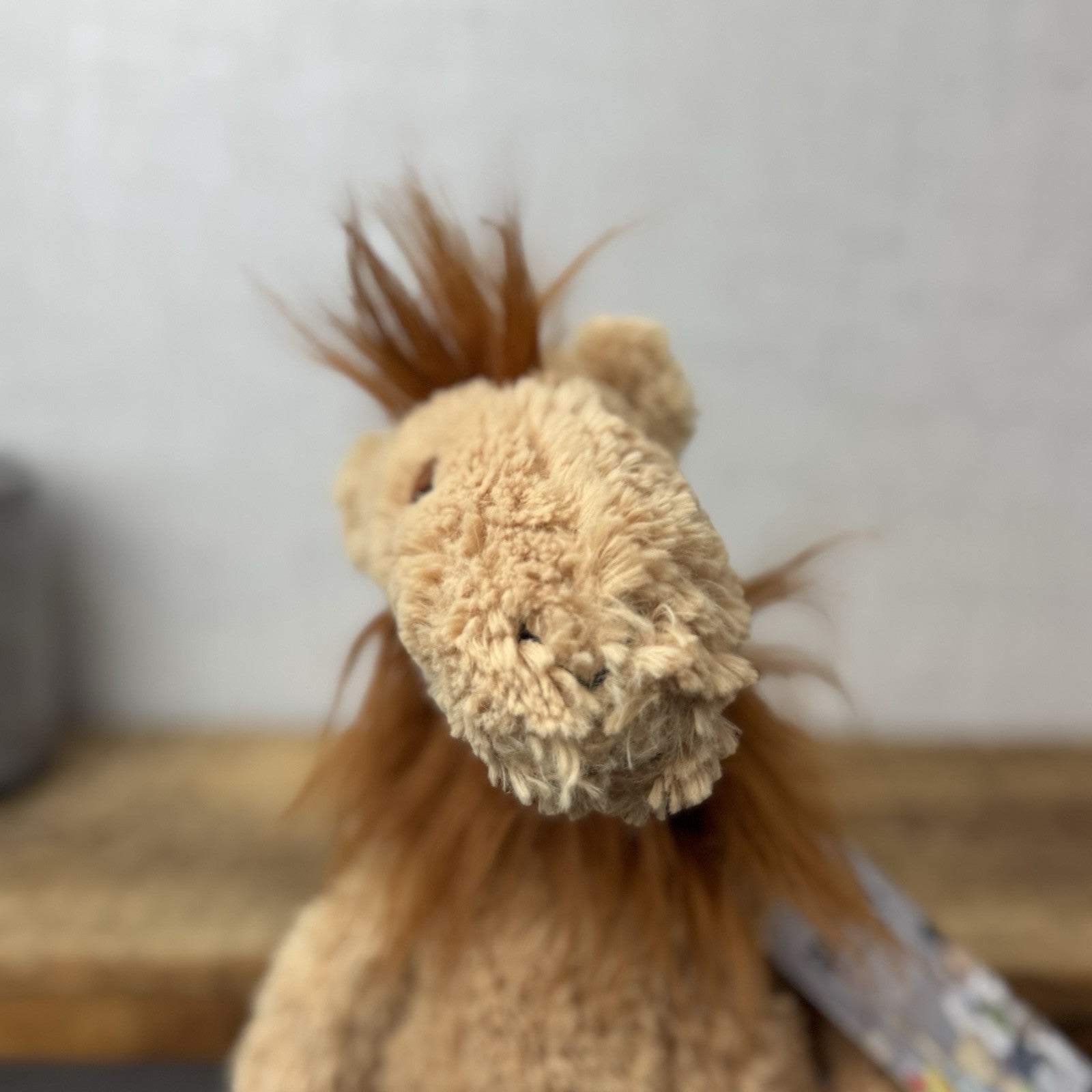 Jellycat Furryosity Camel - Grumpy Beige Camel Rare Soft Toy 15" Medium Plush