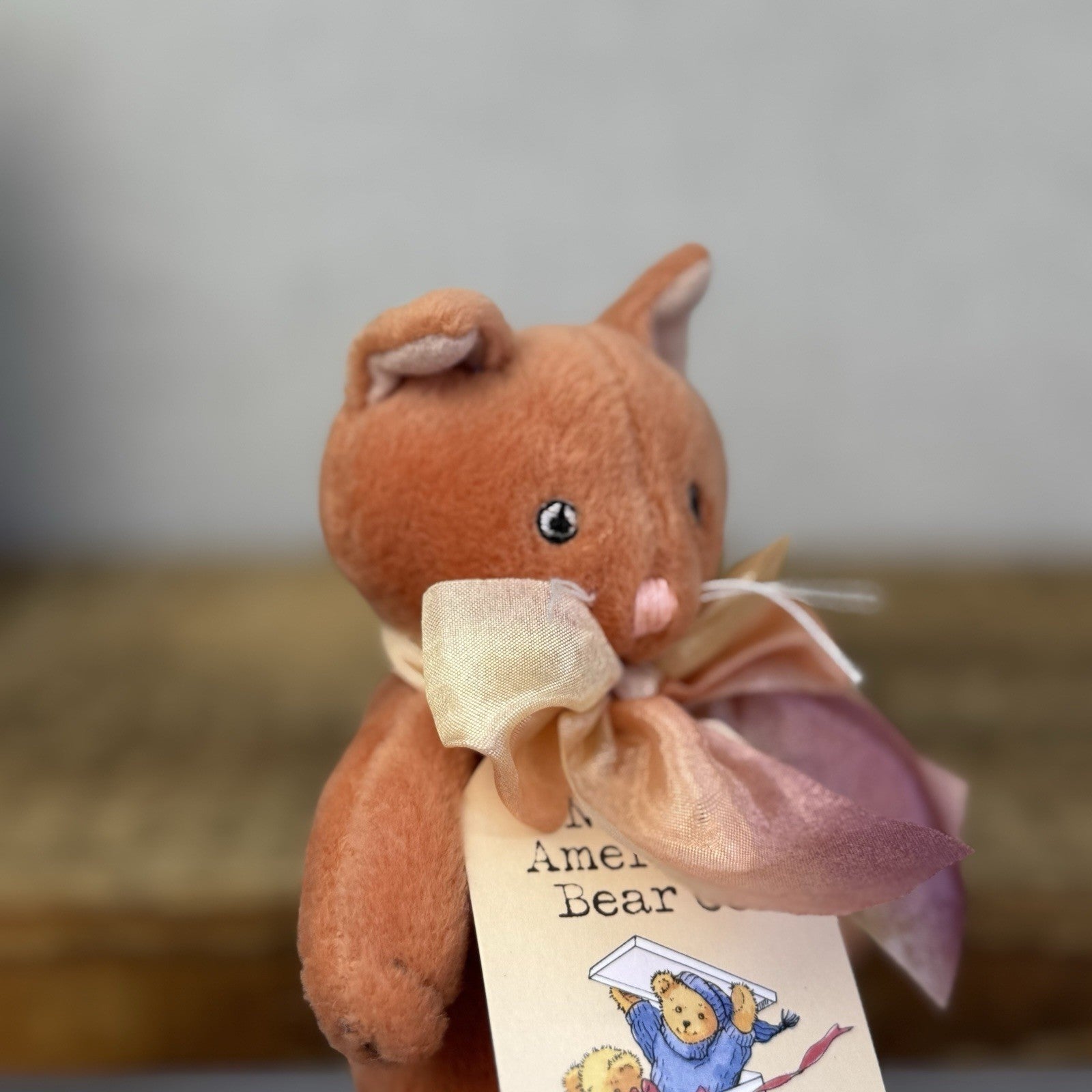 North American Bear Company - Squeek-ums Kitty Mini Unique Baby Gift New