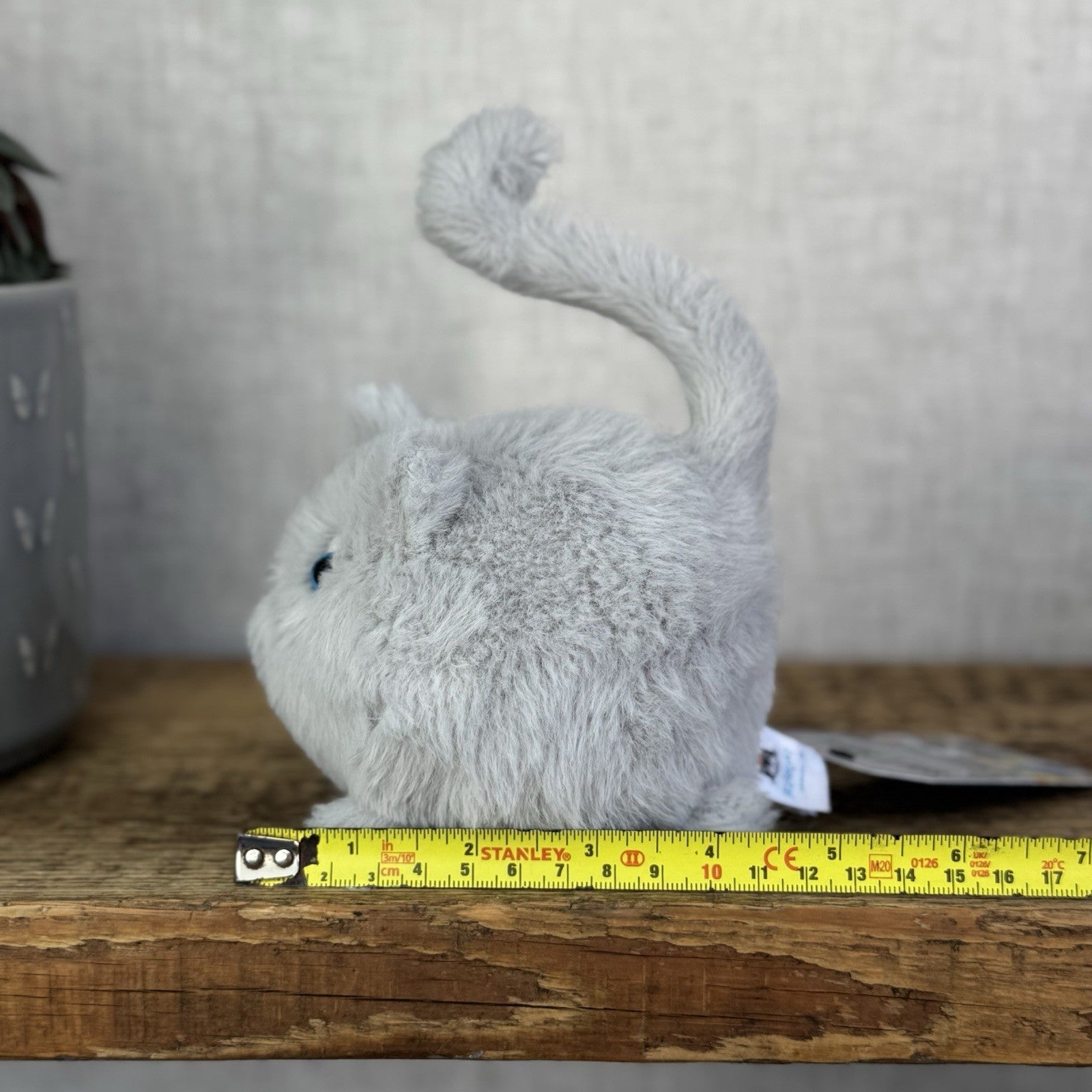 Jellycat Grey Kitten Caboodle Cat Plush Soft Toy - Small Kitten Soft Toy 5”