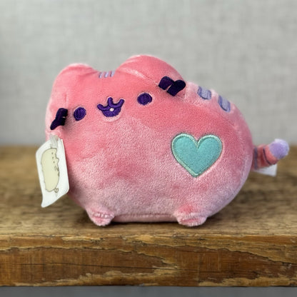 Gund Pusheen Cat - Pastel Heart Kitty Small Pink Pusheen With Heart Small 6"