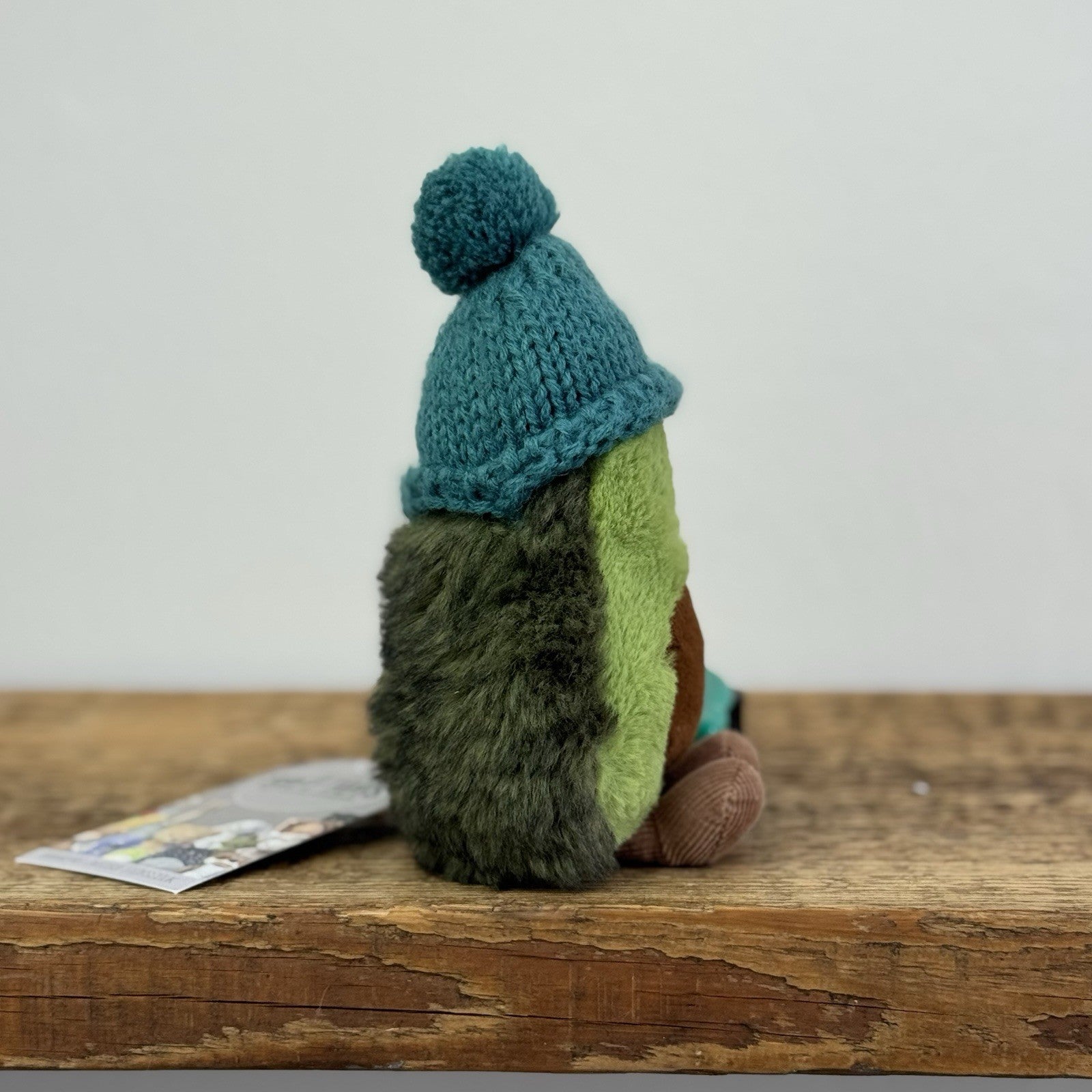 Jellycat Amuseable Cozi Avocado With Hat Plush Soft Toy - Teal Cozi Avacado NWOT