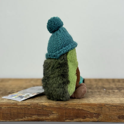 Jellycat Amuseable Cozi Avocado With Hat Plush Soft Toy - Teal Cozi Avacado NWOT