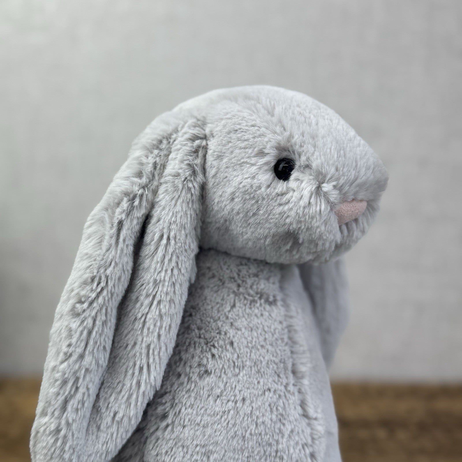 Jellycat The Little White Company Silver Bashful Bunny - New With Tags 12”