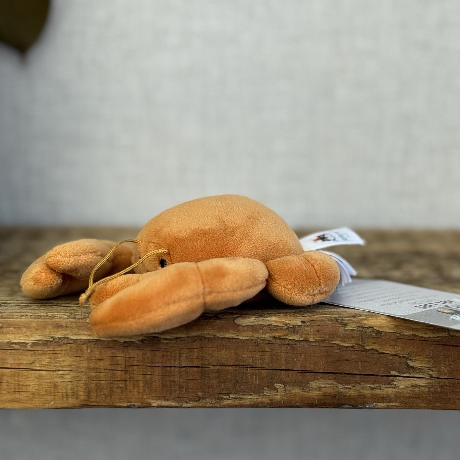 Jellycat Sensational Crab - New Without Tags Sea Food Mini Crab Play Retired 4"