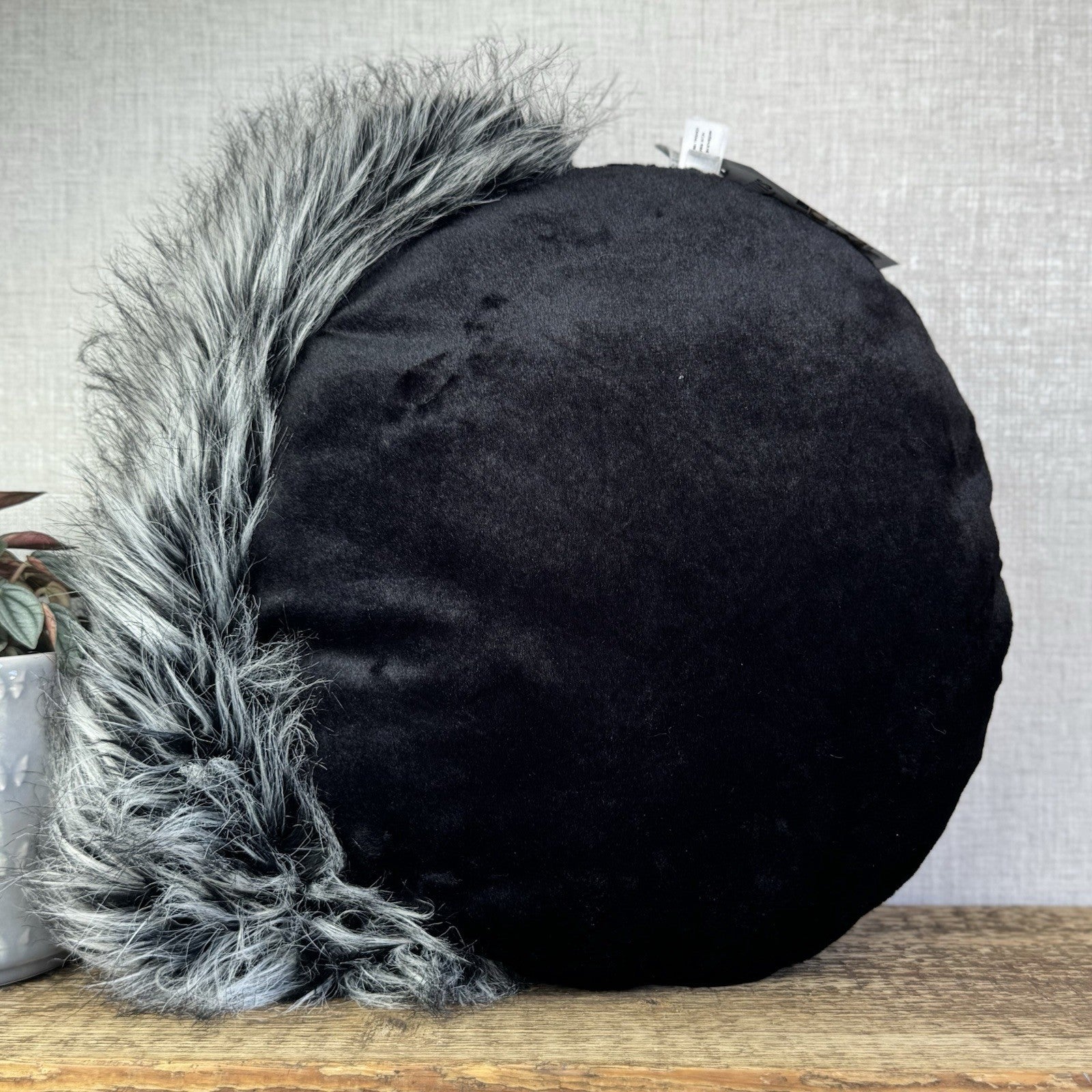 Jellycat Nestie Cat Soft Toy Plush NWOT - Black Cat Cushion Plush Rare 