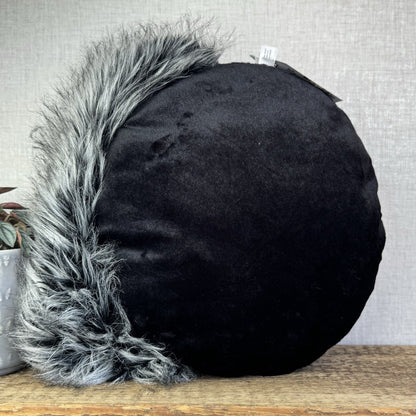 Jellycat Nestie Cat Soft Toy Plush NWOT - Black Cat Cushion Plush Rare 