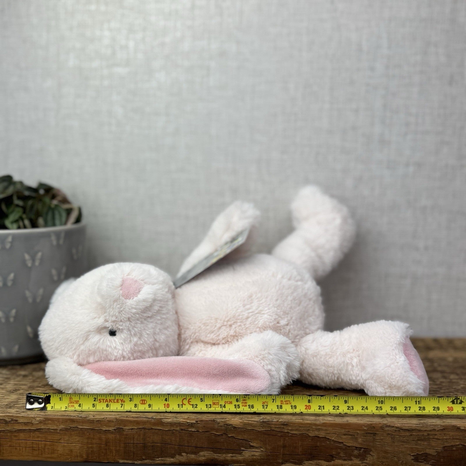 Marks & Spencers Soft Toy - M&S Pink Bunny Rabbit Soft Toy 06583446