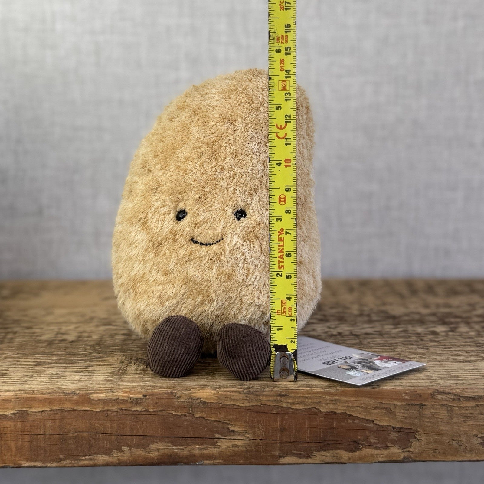 Jellycat Amuseables Potato - Potato Soft Play Food Fluffy Beanie Food 6" (#2)