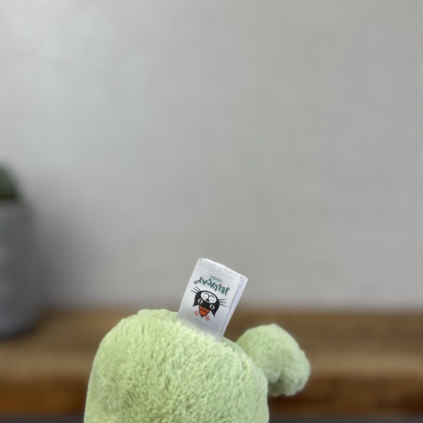 Jellycat Crowning Croaker Mini Green Frog Beanie Soft Toy Plush Small 6"