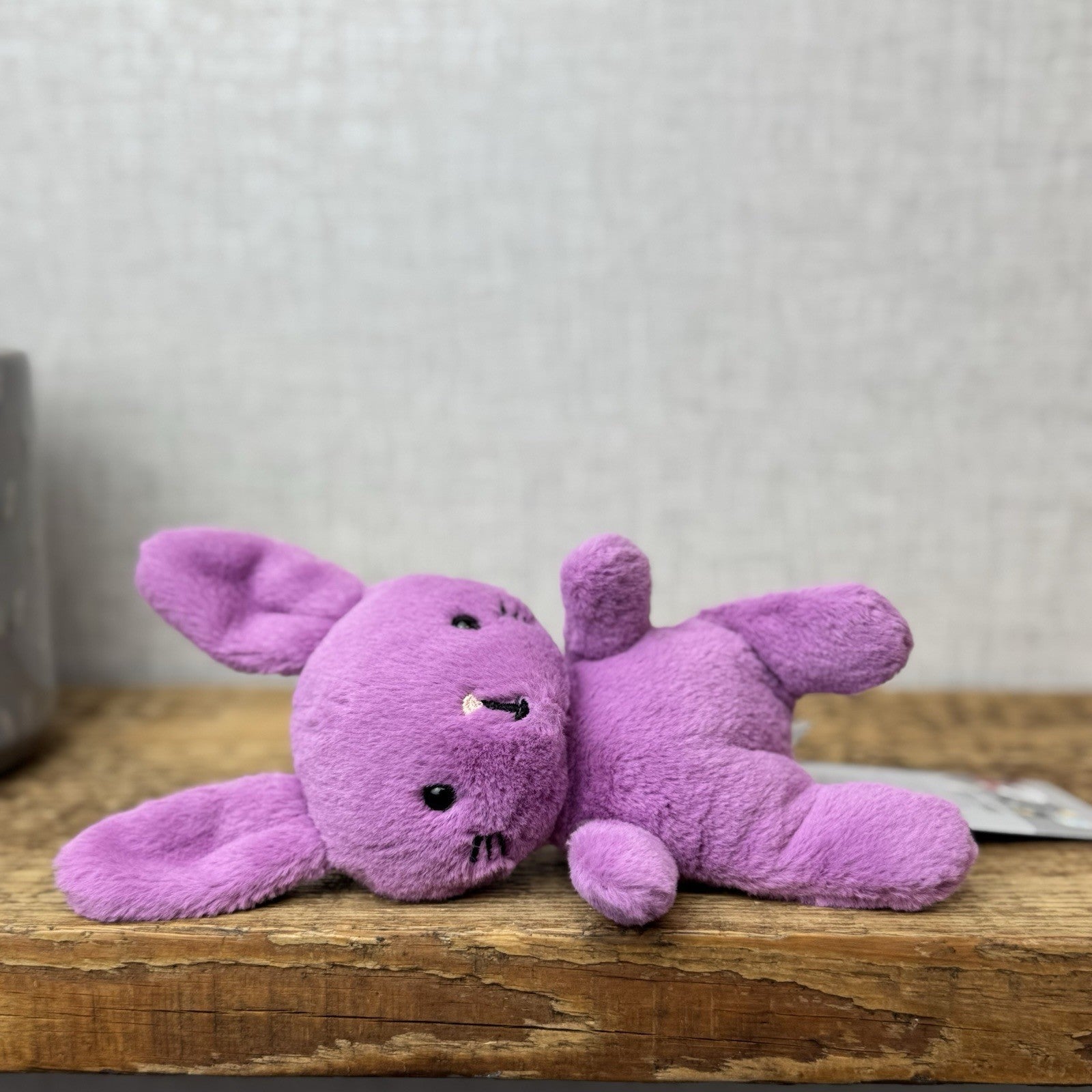 Jellycat Sweetsicle Bunny - Tiny Purple Rabbit Plush Beanie New Without Tags 5"