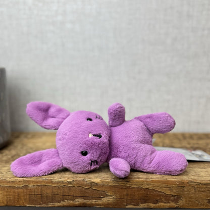 Jellycat Sweetsicle Bunny - Tiny Purple Rabbit Plush Beanie New Without Tags 5"