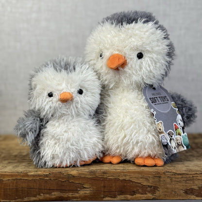 Jellycat Really Little Penguin - Small Fluffy Fuzzy Penguin Miniature Beanie 5"