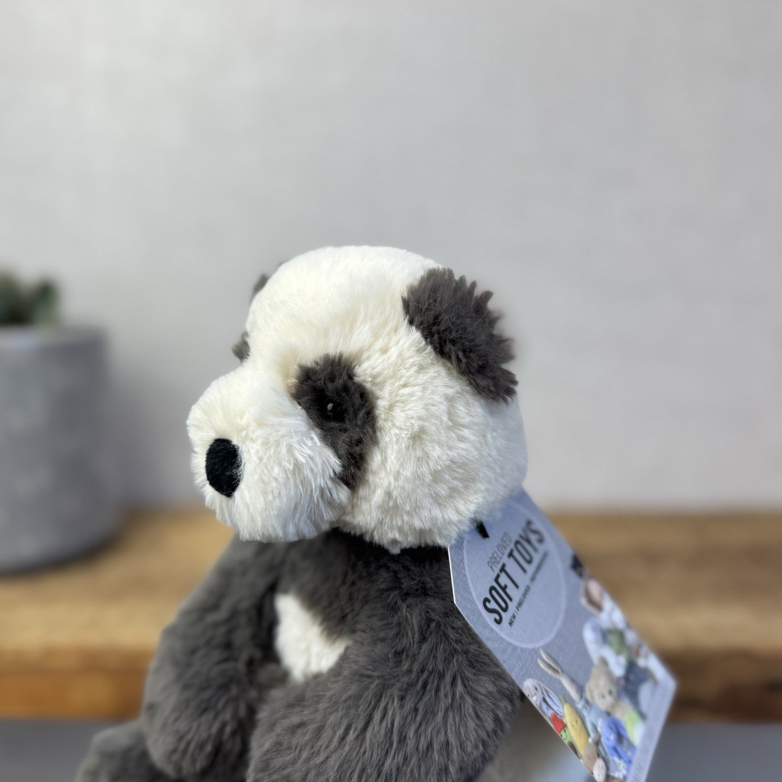 Jellycat Small Harry Panda Cub - Super Soft Panda Beanie Plush 8” Rare (#3)